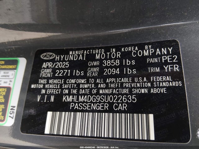 2025 Hyundai ELANTRA SEL SPORT photo 9