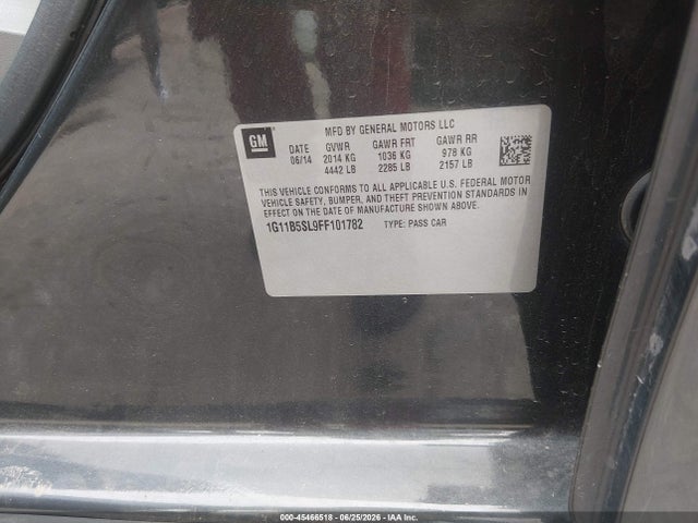 صورة 9 لـ 2015 Chevrolet MALIBU LS