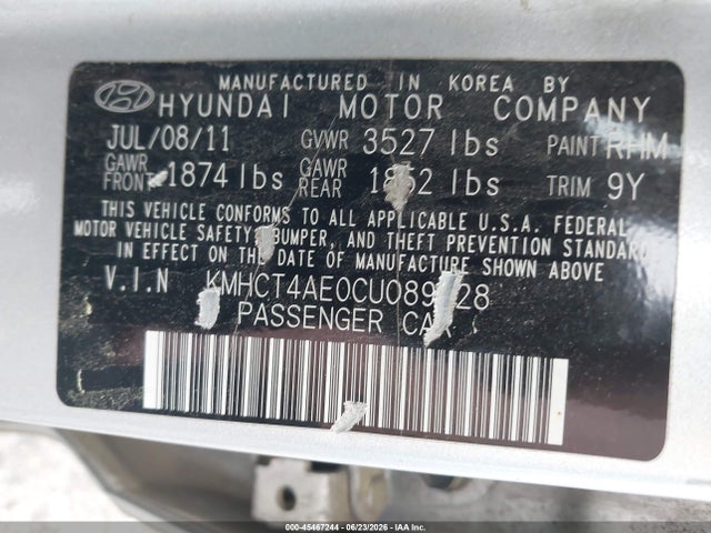 صورة 9 لـ 2012 Hyundai ACCENT GLS