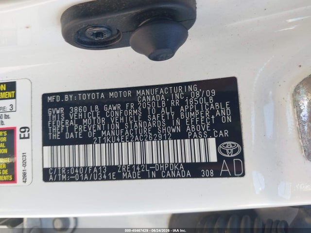 2010 Toyota MATRIX photo 9
