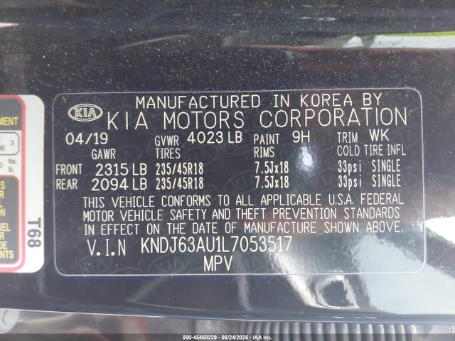 2020 KIA SOUL GT-LINE photo 9
