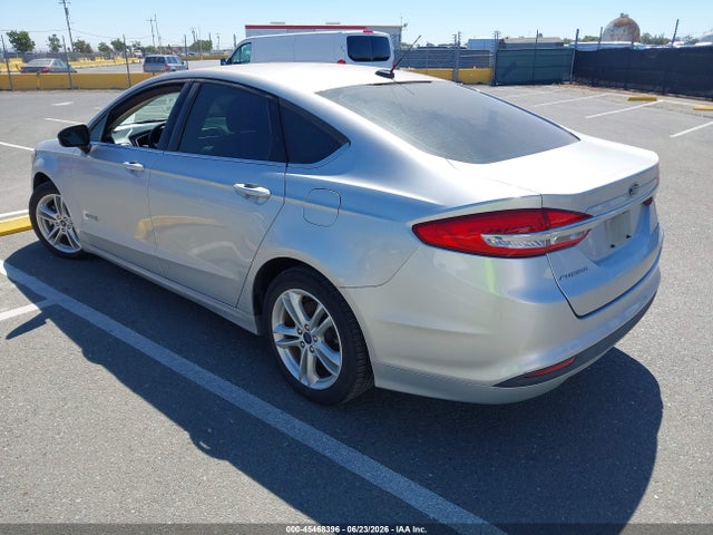 2018 FORD FUSION HYBRID S — фото 3