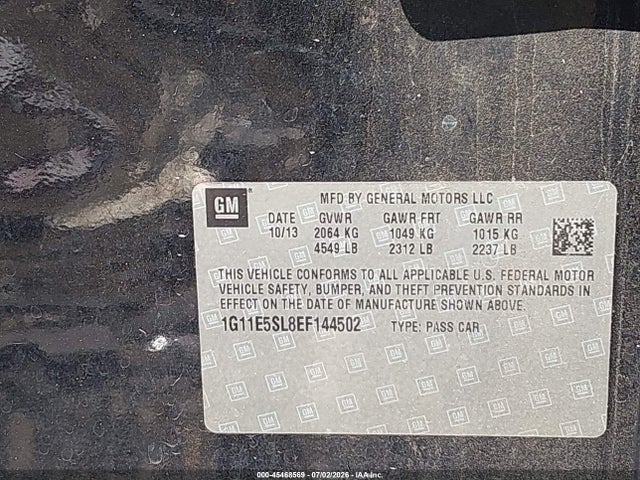 2014 Chevrolet MALIBU 2LT 照片 9