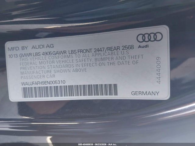 صورة 9 لـ 2014 AUDI A5 2.0T PREMIUM