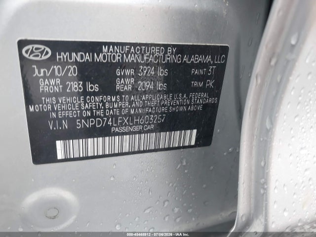 صورة 9 لـ 2020 Hyundai ELANTRA SE