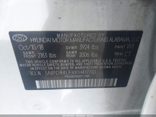 صورة 9 لـ 2019 Hyundai ELANTRA SEL