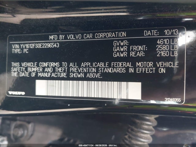 2014 Volvo S60 T5 photo 9