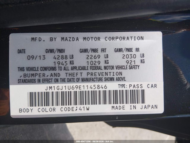 صورة 9 لـ 2014 Mazda MAZDA6 I SPORT