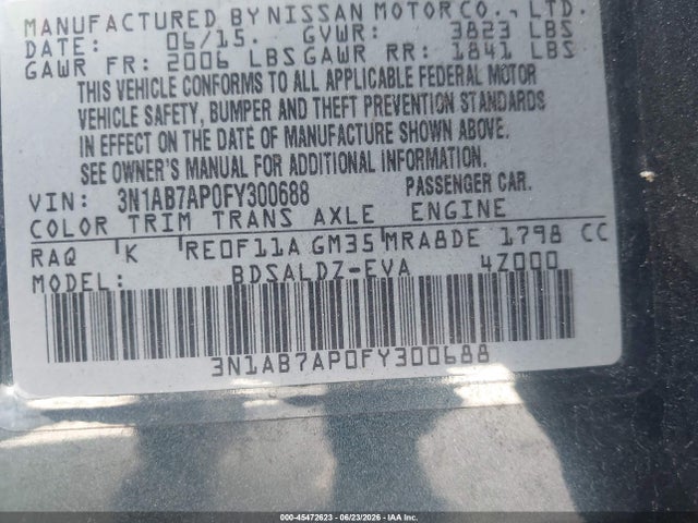 صورة 9 لـ 2015 Nissan SENTRA SV