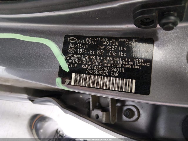 2017 Hyundai ACCENT SE 照片 9