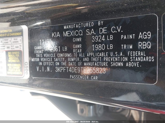 2026 KIA K4 LXS photo 9
