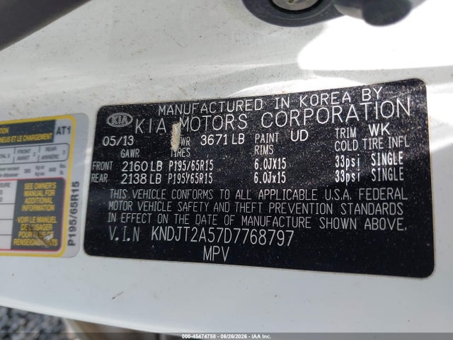 2013 KIA SOUL photo 9