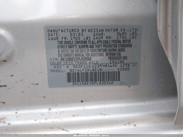 2023 Nissan VERSA 1.6 SV XTRONIC CVT 照片 9
