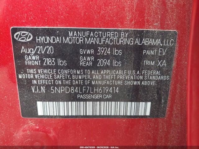 صورة 9 لـ 2020 Hyundai ELANTRA VALUE EDITION