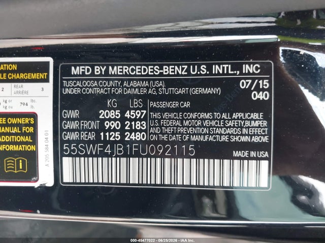 2015 Mercedes-BENZ C 300 照片 9