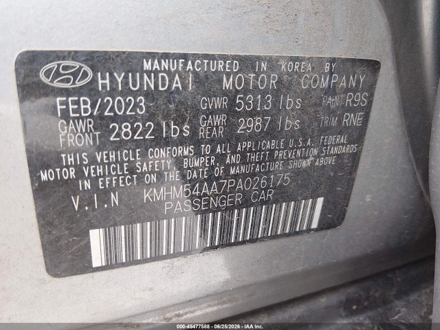 2023 HYUNDAI IONIQ 6 LIMITED 9