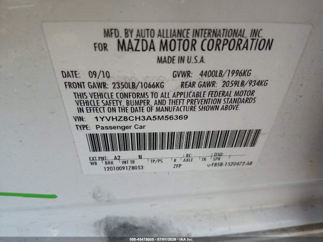 صورة 9 لـ 2010 Mazda MAZDA6 I TOURING
