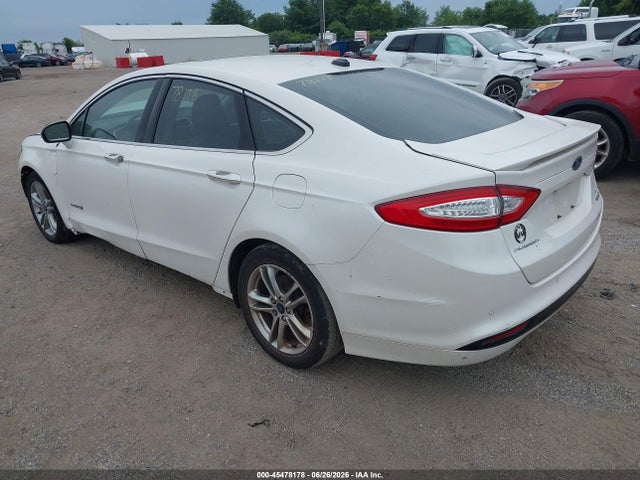 2015 FORD FUSION HYBRID TITANIUM — фото 3