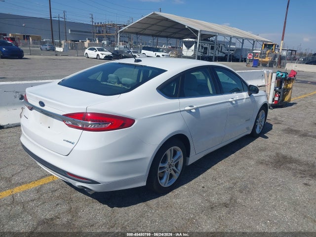 2018 FORD FUSION HYBRID S — фото 4