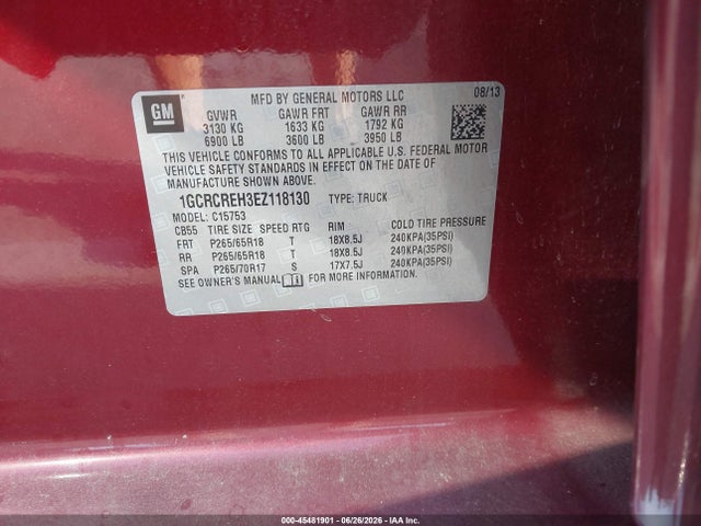 صورة 9 لـ 2014 Chevrolet SILVERADO 1500 LT