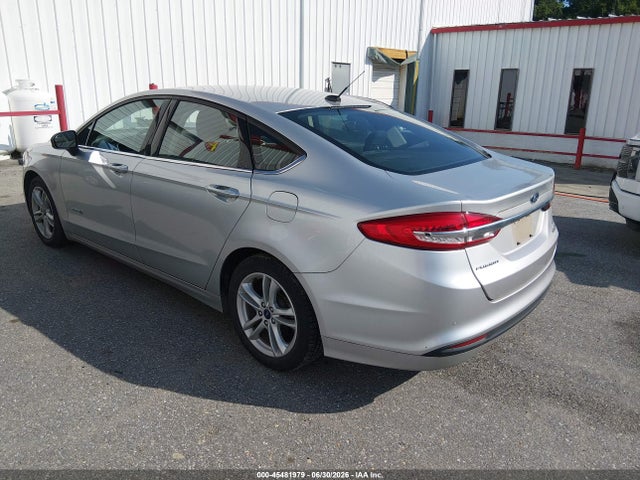 2018 FORD FUSION HYBRID SE — фото 3