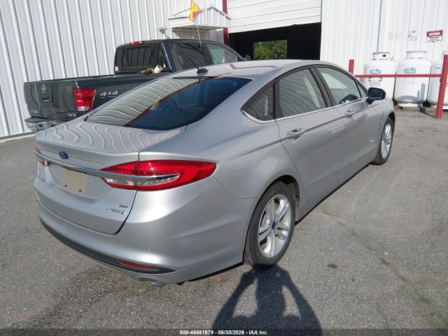 2018 FORD FUSION HYBRID SE — фото 4
