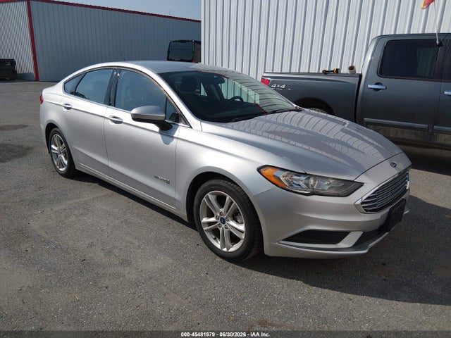 2018 FORD FUSION HYBRID SE — фото 1