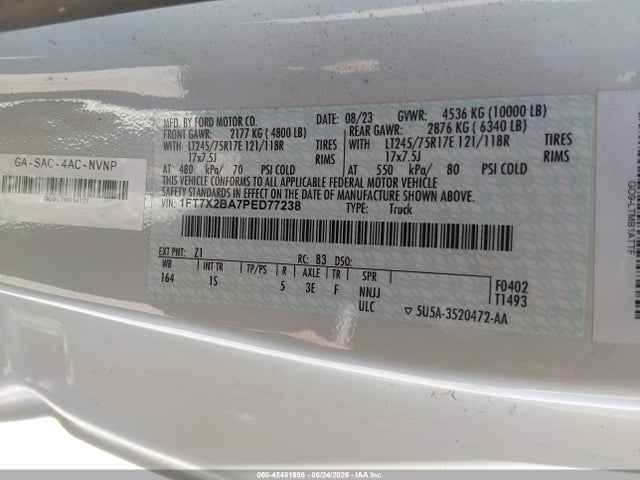 2023 FORD F-250 XL 照片 9