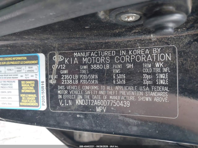 2013 KIA SOUL + 照片 9