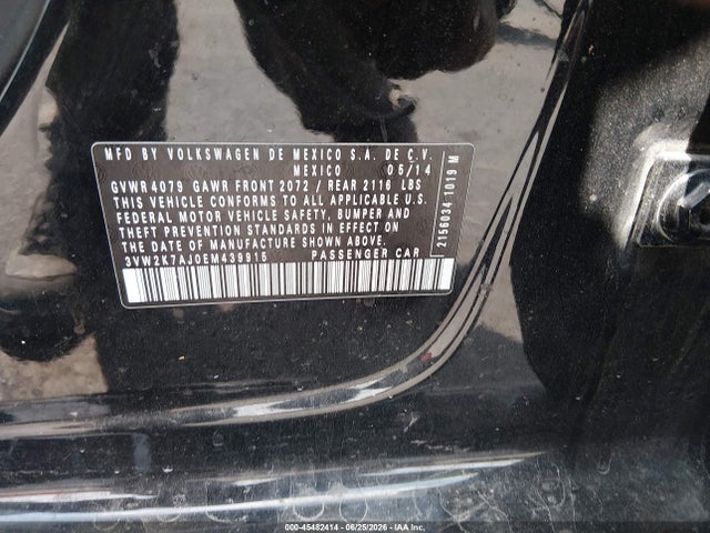 2014 Volkswagen JETTA 2.0L S 照片 8