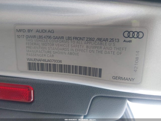 صورة 9 لـ 2018 AUDI A4 2.0T PREMIUM/2.0T TECH PREMIUM