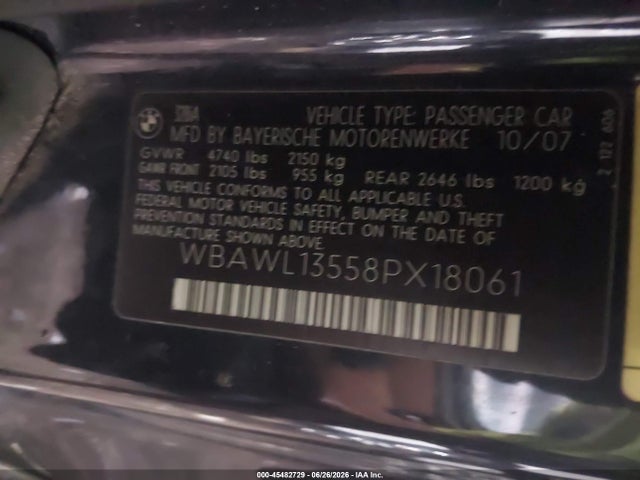 2008 BMW 328I 照片 9