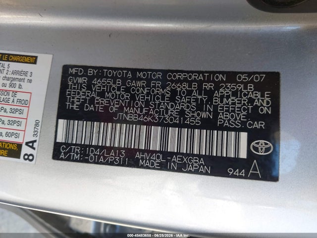 2007 Toyota CAMRY HYBRID photo 9
