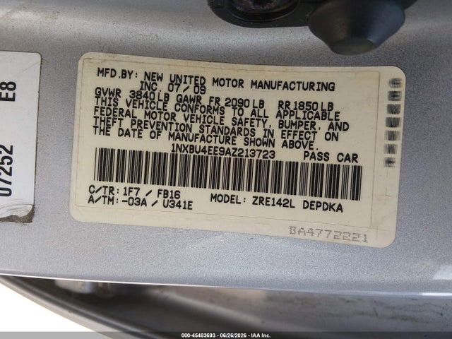 صورة 9 لـ 2010 Toyota COROLLA