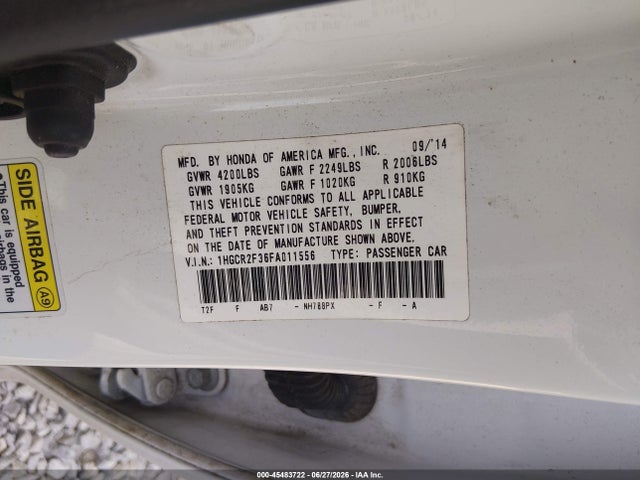 صورة 9 لـ 2015 Honda ACCORD LX