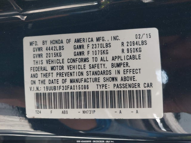 صورة 9 لـ 2015 Acura TLX