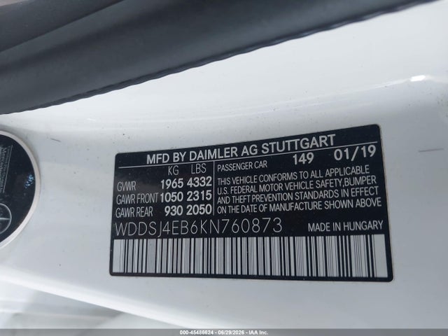2019 Mercedes-BENZ CLA 照片 9