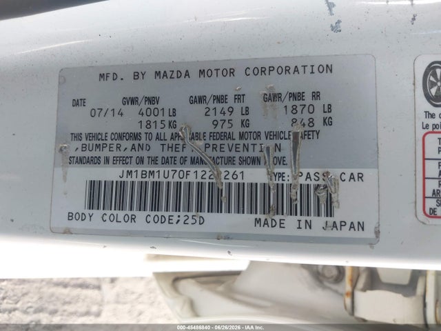 صورة 9 لـ 2015 Mazda MAZDA3 I SPORT