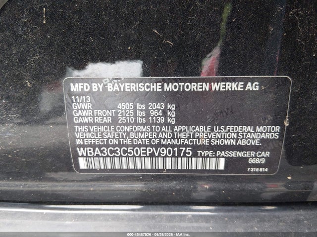 2014 BMW 320I XDRIVE — фото 9