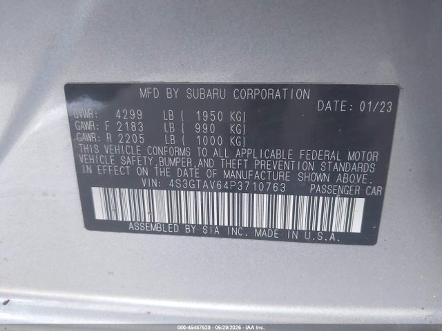 2023 Subaru IMPREZA PREMIUM 5-DOOR 照片 9