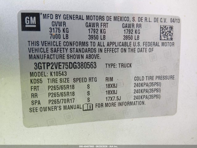 صورة 9 لـ 2013 GMC SIERRA 1500 SLE
