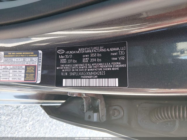 2021 Hyundai ELANTRA SE 照片 9