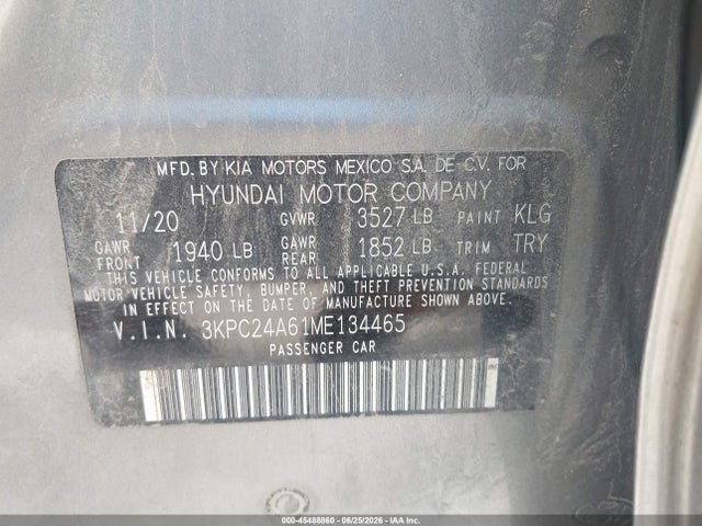 2021 HYUNDAI ACCENT SE 9