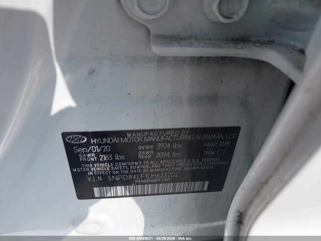 2020 Hyundai ELANTRA SEL 照片 9
