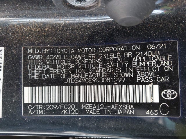 2022 Toyota COROLLA SE photo 9