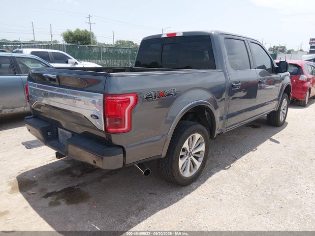 2017 FORD F-150 PLATINUM — фото 4
