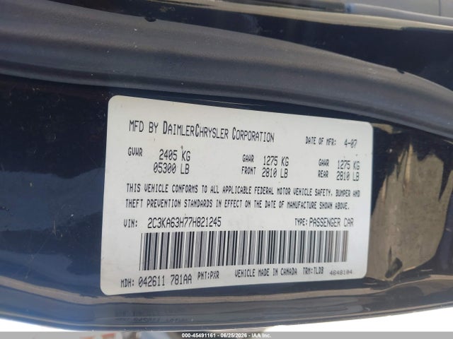 صورة 9 لـ 2007 Chrysler 300C