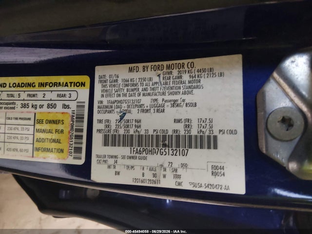 2016 FORD FUSION SE 照片 9