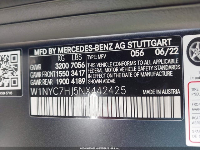 2022 MERCEDES-BENZ AMG G 63 4MATIC 9