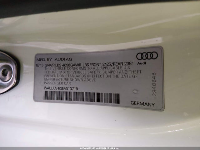2014 AUDI A5 2.0T PREMIUM 照片 9